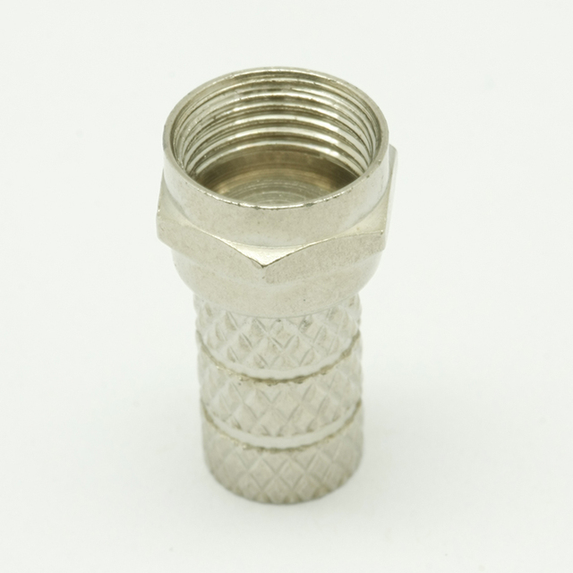 YUXUN Thread Screw Sky Satellite Cable Male F Connector