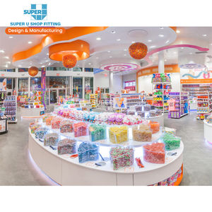 مخصص الحلوى معرضا الحلو السكر أثاث للعرض آلة لإخراج الحلوى رف شاشة الحلويات الحلوى متجر الداخلية - Product Image 4