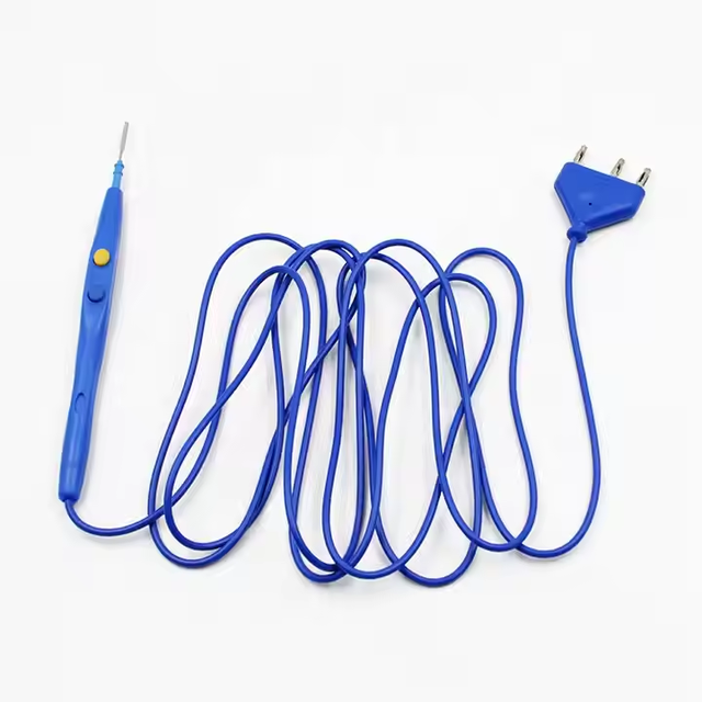 Premium Disposable Cautery Pencil - Sterile Single-Use ESU Handpiece Pencil with Push Button Control for Cut & Coagulation Modes