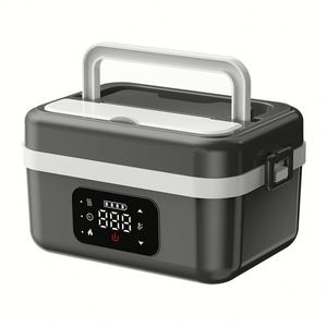 2025 Upgraded Portable Electric Food <b>Storage</b> Lunchbox 16000mAh Rechargeable Water-free <b>Camping</b> Heat Preservation Custom Logo - Product Image 1