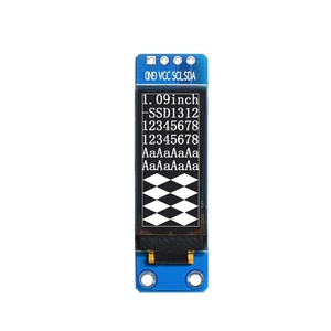 โมดูลจอแสดงผล OLED ขาวดำขนาด 1.09 นิ้ว 64x128 รุ่น SSD1312 อินเทอร์เฟซ I2C พร้อมบอร์ดควบคุม PCBA - Product Image 3
