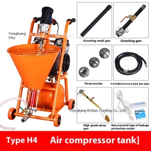 Pistolas pulverizadoras eléctricas multifuncionales de alta presión de 220V, máquina de lechada de revestimiento impermeable <span class=keywords><strong>para</strong></span> lechada de cemento de chorro alto y masilla - Product Image 3