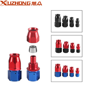 Xuzhong <b>PTFE</b> Hose Fittings AN4 AN6 AN8 AN10 AN12 90 Degree 180 Degree For Automotive Modification - Product Image 4