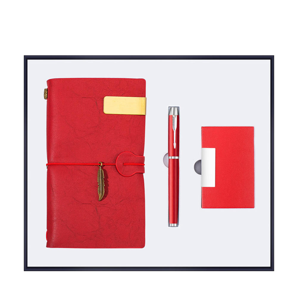 Red3sets โน้ตบุ๊ค/ปากกา/พาวเวอร์แบงค์