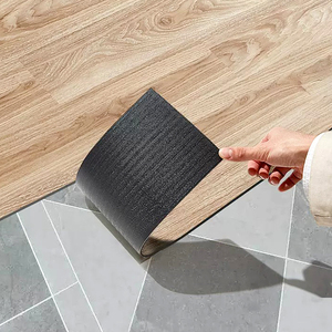 Revêtement de <span class=keywords><strong>sol</strong></span> en vinyle de luxe imperméable facile à poser, autocollant LVT auto-adhésif, dalles de <span class=keywords><strong>sol</strong></span> en PVC à dos sec - Product Image 1