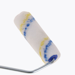 Rouleau à <span class=keywords><strong>peinture</strong></span> miniature à rayures bleues de 4 pouces, <span class=keywords><strong>mini</strong></span>-housses de rouleau à <span class=keywords><strong>peinture</strong></span> pour les coins des murs, bricolage, OEM personnalisé pris en charge - Product Image 5