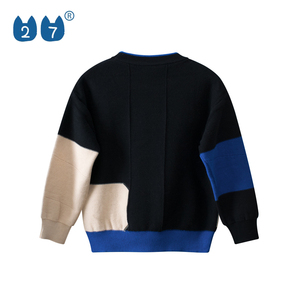 Suéteres de algodón 100% con logotipo personalizado de punto de otoñ<span class=keywords><strong>o</strong></span> e invierno para bebé - Product Image 2