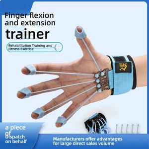 Expansor de Mão para Reabilitação, Treinador de Dedos, Dispositivo de Exercício de Força de Pegada, Gripper Portátil de Plástico Dobrável - Product Image 6