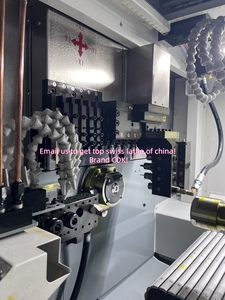เครื่องกลึง 5 แกน FANUC Oi-TF Plus เส้นผ่านศูนย์กลาง 20 มม. เครื่องกลึงแบบสองแกนหมุน - Product Image 6