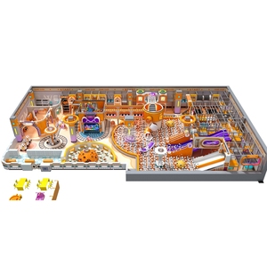 Zone de jeux intérieure sur le thème de l'espace, 500 m², hauteur 4 m, série de terrains de jeux intérieurs - Product Image 3