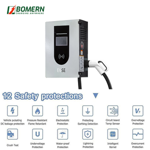 สถานีชาร์จรถยนต์ไฟฟ้า Bomern Charger EV 30/40/60kW ใช้พลังงานแสงอาทิตย์ รองรับการเชื่อมต่อแบบใหม่ ใช้งานร่วมกับ BYD ได้ - Product Image 2