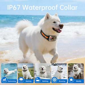 Système de clôture sans fil <span class=keywords><strong>GPS</strong></span> pour <span class=keywords><strong>chien</strong></span>, <span class=keywords><strong>puce</strong></span> importée, <span class=keywords><strong>collier</strong></span> récepteur à choc électrique, étanche IP67, plastique, 15-120 LBS, suivi en temps réel - Product Image 4