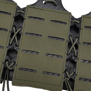 Portacargadores Triple de Nailon 500D, Camuflaje, para Cargadores 5.56, para Chaleco Táctico, Panel para Cargadores de Caza, Portaplacas - Product Image 6