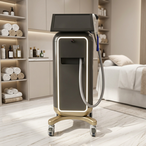 Máquina de Depilación Láser de Diodo de 808nm de Grado Comercial con Carro con Ruedas, Equipo de Belleza para Negocios de Salón - Product Image 1