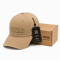 Gorra de Béisbol Bordada en 3D Personalizada al por Mayor con Caja de Avión, Gorra de Algodón Verde Oliva de Alta Calidad, Proveedor de Fábrica