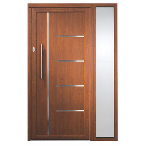 <span class=keywords><strong>Porte</strong></span> <span class=keywords><strong>d</strong></span>'<span class=keywords><strong>entrée</strong></span> double à battants en bois massif moderne, étanche, pour hôtel et usage commercial, à faible coût - Product Image 6
