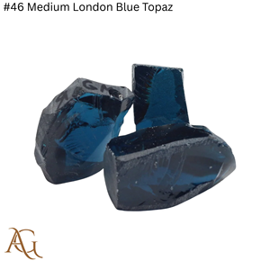 Nano Diamante en Bruto Cultivado en Laboratorio # 46 Gemas de Topacio Azul Londres Medianas, Corte Lapidario, Sintético, Simulado, Creado en Laboratorio, Nanosital, Materia Prima - Product Image 1