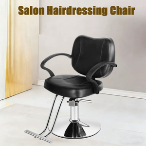 Sillón de Barbero Hidráulico Moderno y Minimalista, Giratorio y Ajustable, de Cuero PU, para Salón de Belleza, Venta al Por Mayor - Product Image 5