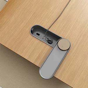 Spezielles Design kommerzielle Büromöbel Chef CEO Manager Luxus Executive modular verstellbarer Holz Leder Schreibtisch Tisch