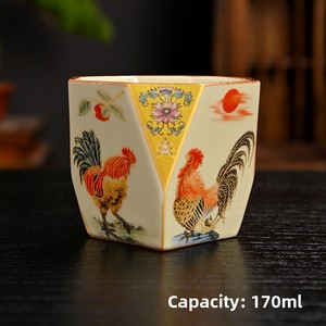Tazza da tè cinese in ceramica con smalto craquelé, stile Ru Kiln, per maestri Gongfu e ospiti, souvenir per la preparazione del tè - Product Image 6