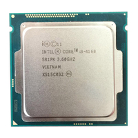 Core I3 4th CPU Original I3 4170 Processeur Marque Core I3 I5 I7 Processeur utilisé 10th 11th 12th 10900 11400 11700K Processeur CPU
