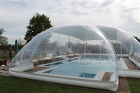 Couverture de piscine personnalisée, dôme Transparent et gonflable à l'air, bon marché, pièces