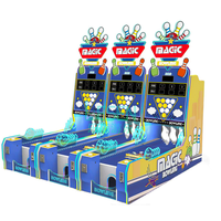 Machine de jeu d'arcade de bowling magique à monnayeur avec système de récompense, équipement d'amusement commercial de bowling pour enfants pour centre de jeux