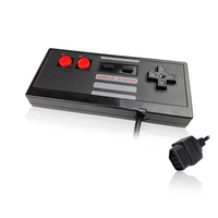 Controlador de Juego Retro Clásico con Joystick, Mini Gamepad con Cable de 8 bits para Consola Nintendo Entertainment System Famicom FC NES