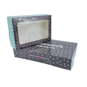 Artesanía Postre Panadería Floral Cuadrado Personalizado Cupcake Embalaje <span class=keywords><strong>Origami</strong></span> Cake <span class=keywords><strong>Caja</strong></span> de papel para pastel - Product Image 3