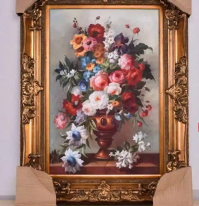 Chất Lượng Cao Tùy Chỉnh Kích Thước Bướm Hoa Bình Tường Nghệ Thuật Handmade Ấn Tượng Sơn Dầu Thân Thiện Với Môi Vải B & C - Product Image 6