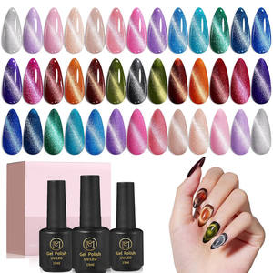 Set de Esmalte de Uñas en Gel Efecto Ojo de Gato, 20 Colores: Rosa Nude, Verde, Azul y Terciopelo - Product Image 2