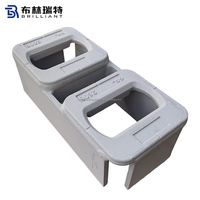 Pièces de fixation pour conteneurs ISO : Socle de levage surélevé avec œil allongé, Socle ISO encastré, Socle ISO encastré à œil allongé