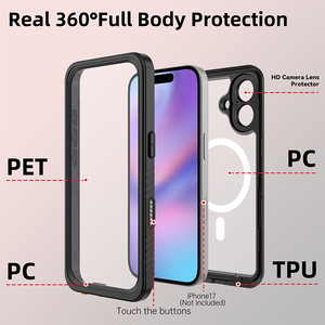 <span class=keywords><strong>เคส</strong></span>โทรศัพท์มือถือ<span class=keywords><strong>กัน</strong></span>น้ำครอบคลุมทุกส่วนของเครื่องเคสโทรศัพท์ TPU 360<span class=keywords><strong>กัน</strong></span>น้ำกัน<span class=keywords><strong>กระแทก</strong></span><span class=keywords><strong>กัน</strong></span>น้ำตกสำหรับว่ายน้ำ - Product Image 6