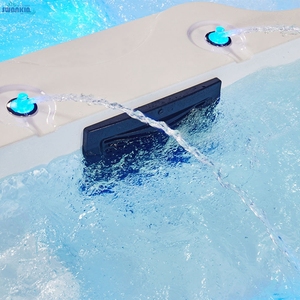 Grand <span class=keywords><strong>Spa</strong></span> de natation en plein air de Style moderne, jacuzzi sans fin jackcuzi, piscine de jardin pour foyer, à vendre - Product Image 5