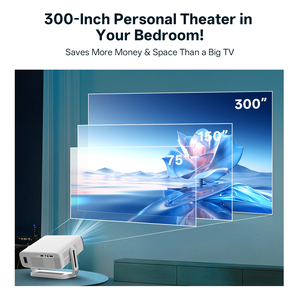 Proiettore Smart 4K Cheerlux con WiFi, BT, Auto Focus, <span class=keywords><strong>Pico</strong></span> 1080P, Proiettore Home Theater LED LCD Portatile, Google TV Proyector - Product Image 6