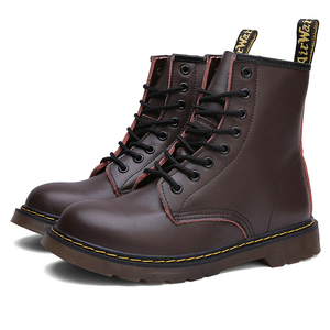 Stile britannico moda <span class=keywords><strong>uomo</strong></span> pelle cerniera resistente all'usura scarpe da moto stivale <span class=keywords><strong>uomo</strong></span> <span class=keywords><strong>stivaletti</strong></span> stivali invernali stivali - Product Image 2