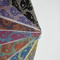 Tissu popeline de coton doux 60S imprimé, motif floral romantique aquarelle, impression réactive pour robe