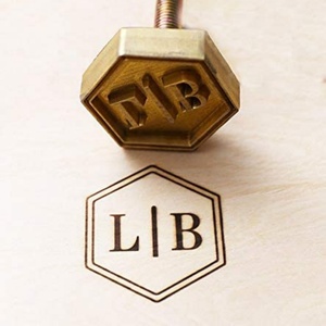 Fer à marquer personnalisé pour le bois, fer à marquer avec logo personnalisé, tampon de marquage à chaud, design de tampon - Product Image 1