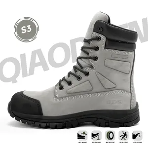 2023 New Waterproof Outdoor Safety Shoes Anti-smashing And Anti-puncture High Quality Safety Boots For Men