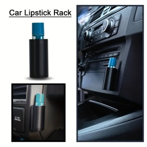 Portarossetto universale in silicone per auto, organizer per piccoli oggetti, porta cosmetici e accessori, pratico design con gancio - Product Image 3