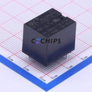 973-12VDC-SL-A 12A250VAC Power Relay Through hole,15.2x19mm 12V 1 Normally Open: 1A (SPST-Normally Open)::: 4 277V-AC/110V-DC - Product Image 1