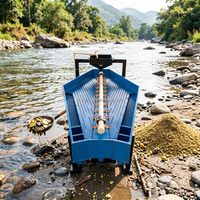 Séparateur gravimétrique à table vibrante GT250 Gemini pour la concentration de minerai fin d'or, d'argent et de tantale
