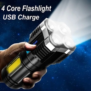 <b>Rechargeable</b> <b>LED</b> Flashlight 600mAh High Brightness Outdoor <b>Work</b> <b>Light</b> Multi Functional Mini Torch With Moonlight Mode - Product Image 3