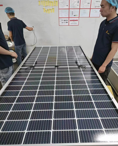 Bảng điều khiển năng lượng mặt trời hai mặt mono 100W 200W 240W 250W 300W 330W 380W 400W 430W 450W 455W đầy đủ màu đen de 500W 48V 540W 550W 545W giá - Product Image 3