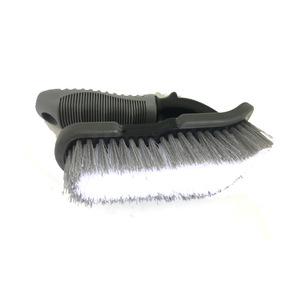 Car Wash Brush L Shaped 19x11x9cm <b>Plastic</b> <b>Wheel</b> Cleaning Tool For Car Tire - Product Image 4