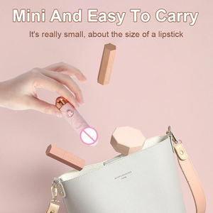 Massaggiatori Tascabili Realistici in Silicone Delicato sulla Pelle Mini Strumenti per Massaggio Giocattoli per Adulti Vibratore Bullet - Product Image 6