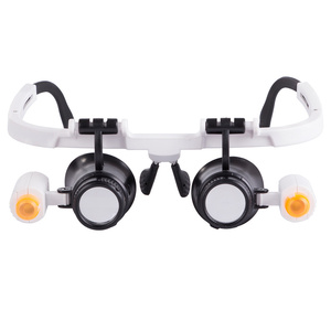 <b>Led</b> Eyeglass Magnifier 25x With <b>Light</b> For Jewelry Repair And Craft <b>Work</b> - Product Image 3