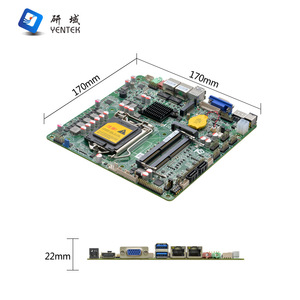 เมนบอร์ด Yentek B310C Mini ITX LGA 1151 B250 รองรับเครือข่ายคู่ SATA DDR4 ช่องสัญญาณคู่ สำหรับคอมพิวเตอร์อุตสาหกรรม - Product Image 1