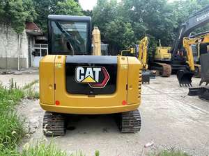 Mini pelle hydraulique d'occasion Caterpillar 5,5 tonnes jaune d'origine CAT 305.5E2 à vendre en Chine - Product Image 4