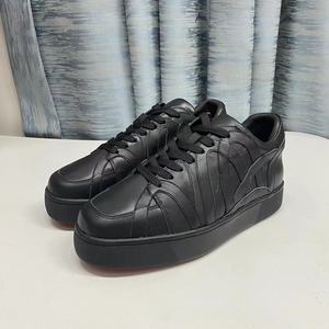Designer <b>Men</b> Sneaker Cow <b>Leather</b> Top Quality Platform Women Luxury Gentlemen Golf Sport <b>Trainers</b> Shoes Producing Factory - Product Image 6